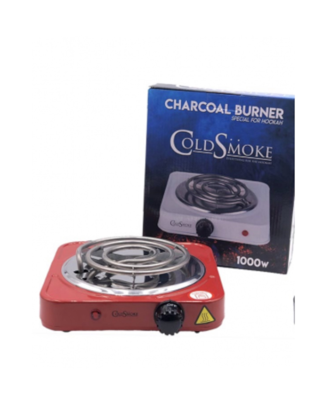 Hornillo Eléctrico Rojo 1000W